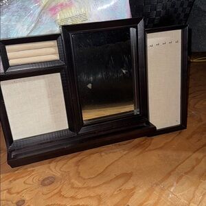 Black Multi-Frame Jewelry Organizer